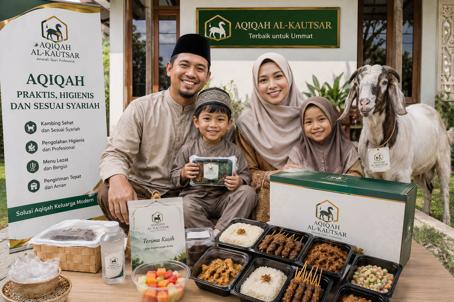 Tidak Hanya Praktis, Paket Aqiqah Kini Hadir dengan Menu Premium