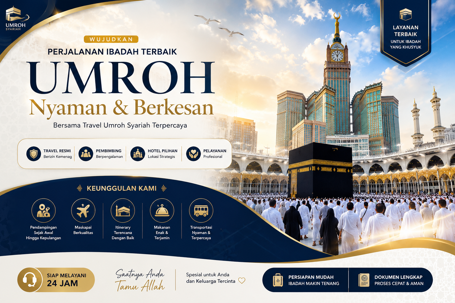 Harga Paket Umroh Kini Semakin Variatif, Ini yang Perlu Diketahui Jamaah