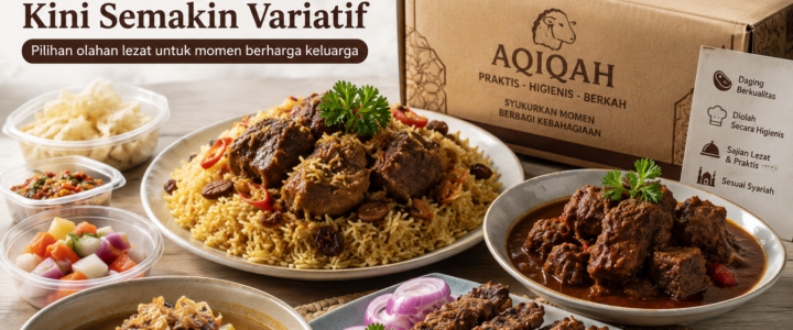 Tidak Hanya Gulai, Menu Aqiqah Kini Semakin Variatif
