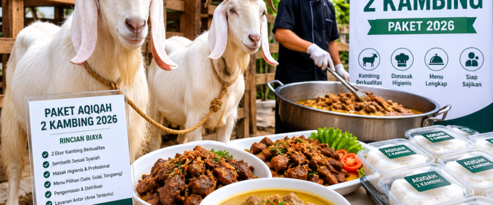 Review Harga Paket Aqiqah 2 Kambing 2026 Rincian Biaya dan Pilihan Menu