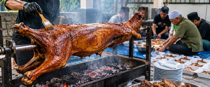 Sunnah atau Tidak? Mengolah Daging Aqiqah dengan Cara Dipanggang (Golek).