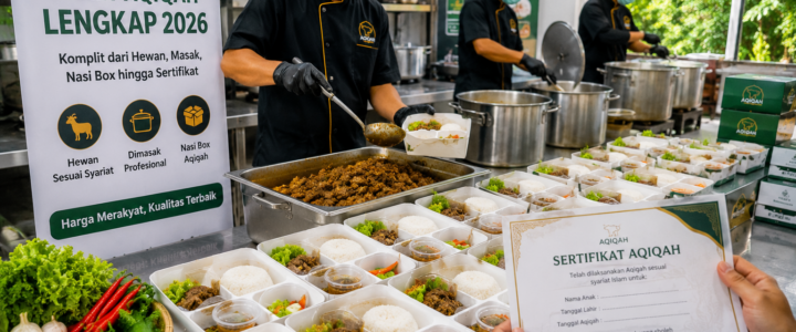 Paket Aqiqah Lengkap 2026 Komplit dari Hewan, Masak, Nasi Box hingga Sertifikat, Harga Merakyat!