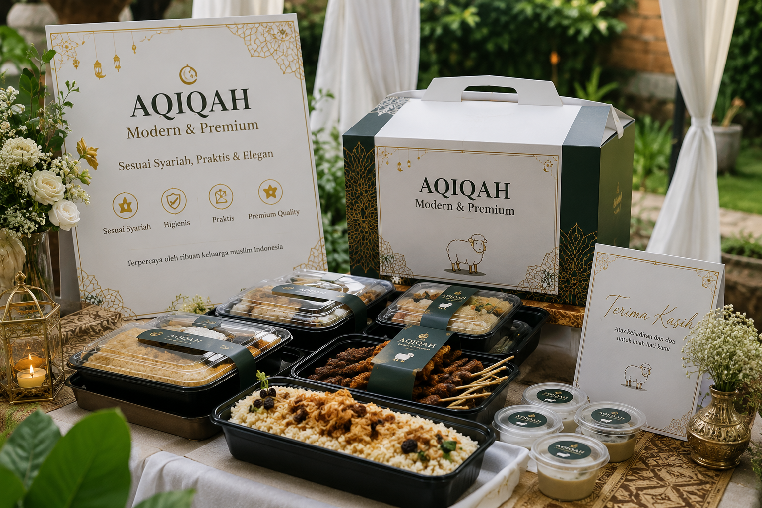 Paket Aqiqah Modern Kini Bikin Acara Keluarga Terlihat Lebih Elegan