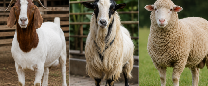Kambing Jawarandu vs Kambing Etawa vs Domba: Mana yang Paling Baik untuk Aqiqah?