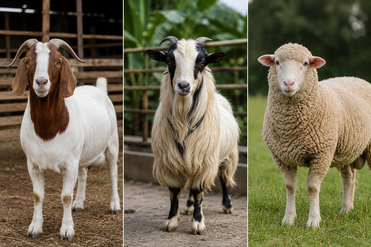 jenis hewan aqiqah perbandingan kambing Jawarandu Etawa dan domba