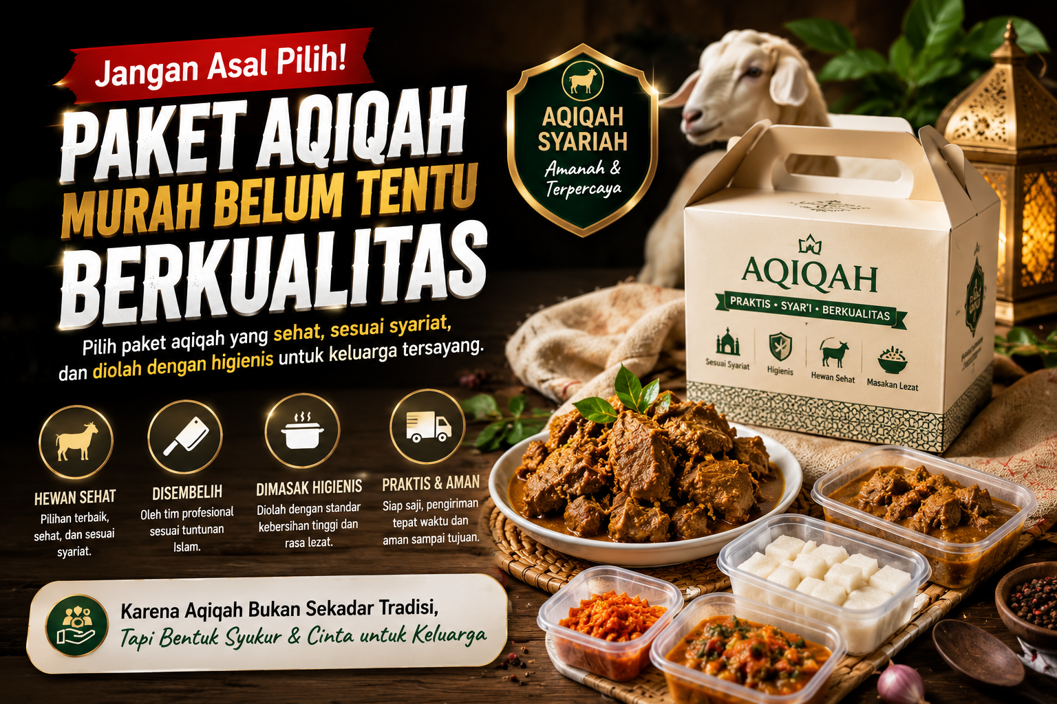 Jangan Asal Pilih! Paket Aqiqah Murah Belum Tentu Berkualitas