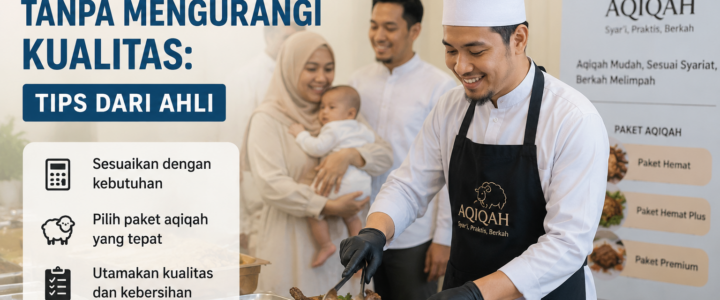 Aqiqah Hemat Tanpa Mengurangi Kualitas: Tips dari Ahli