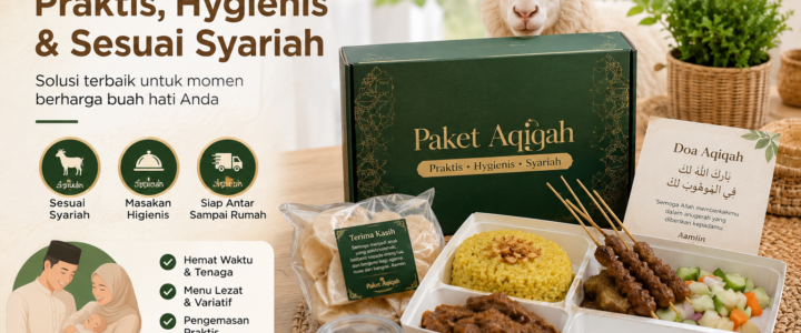 Aqiqah konvensional kini mulai ditinggalkan banyak keluarga yang menginginkan proses syukuran lebih efisien dan modern.