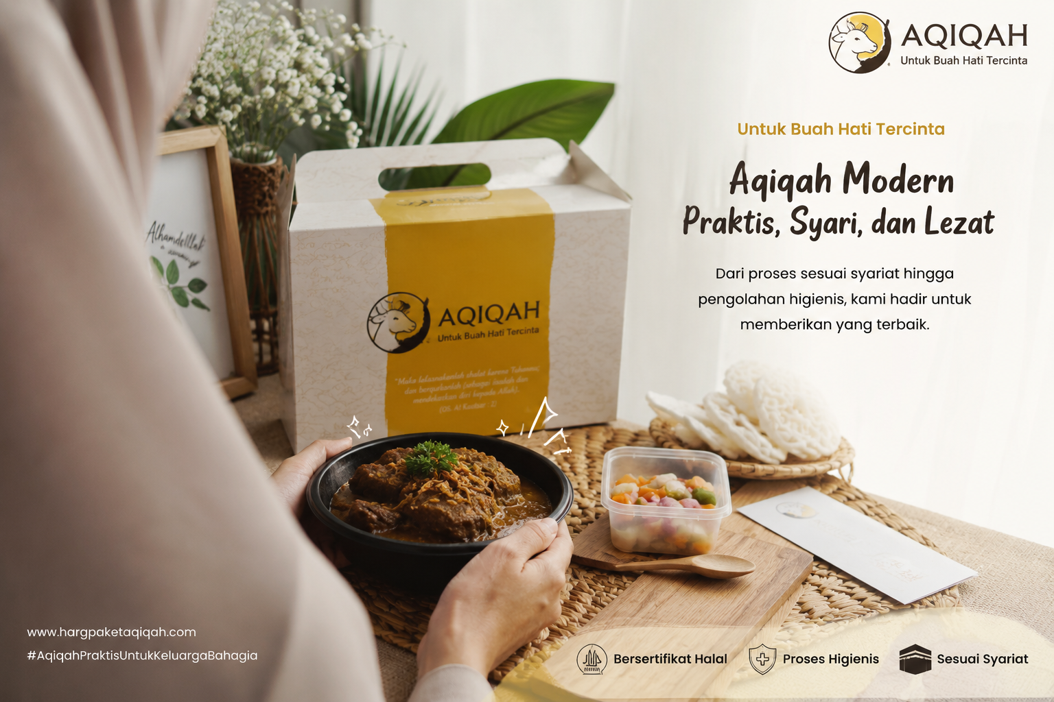 Aqiqah Modern Kini Tidak Hanya Syariah, Tapi Juga Mengutamakan Kesehatan