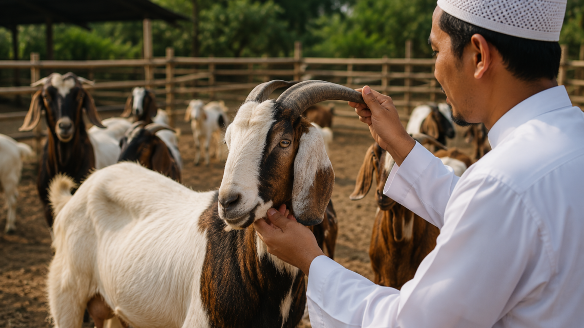 kambing sehat yang memenuhi syarat sah hewan aqiqah
