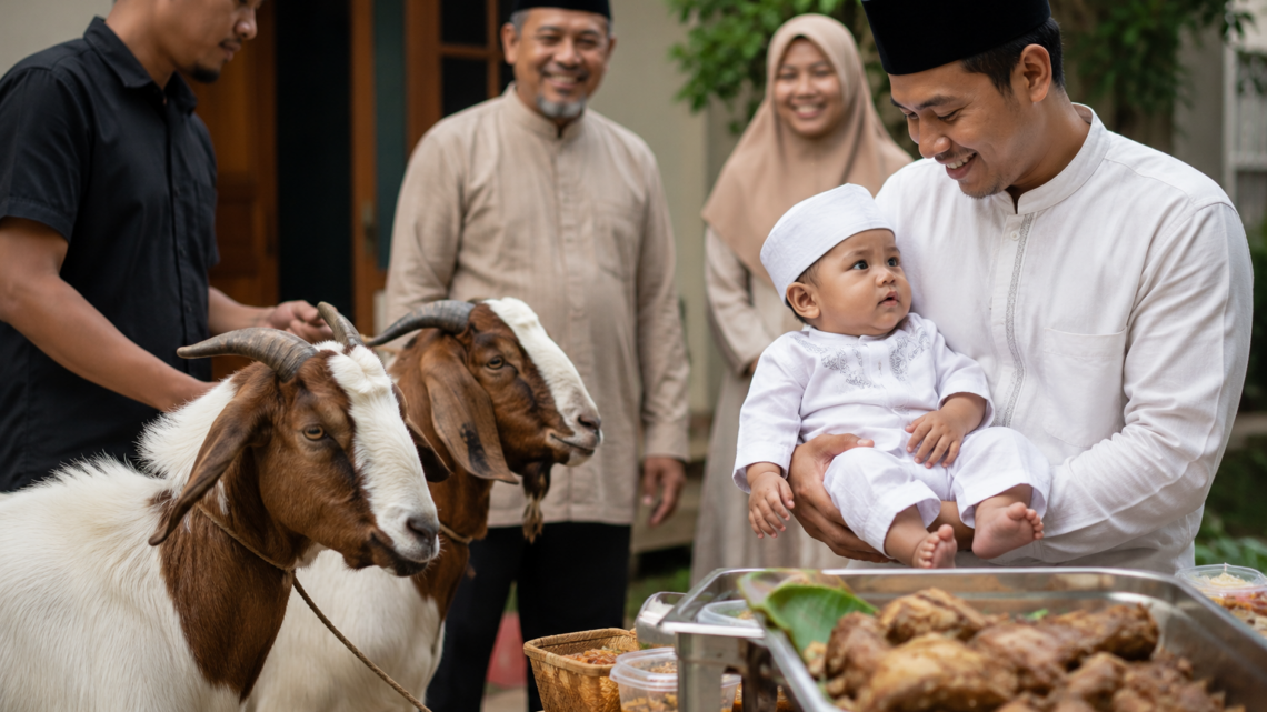 kambing sehat untuk harga paket aqiqah anak laki-laki