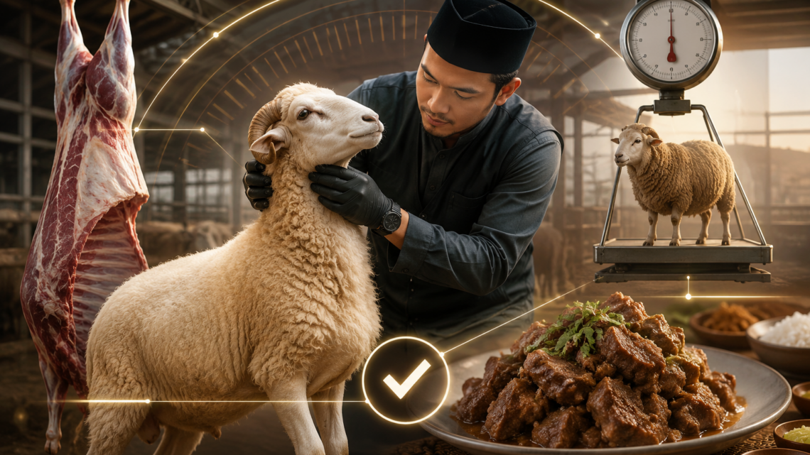 peternak membantu tips cek fisik hewan aqiqah