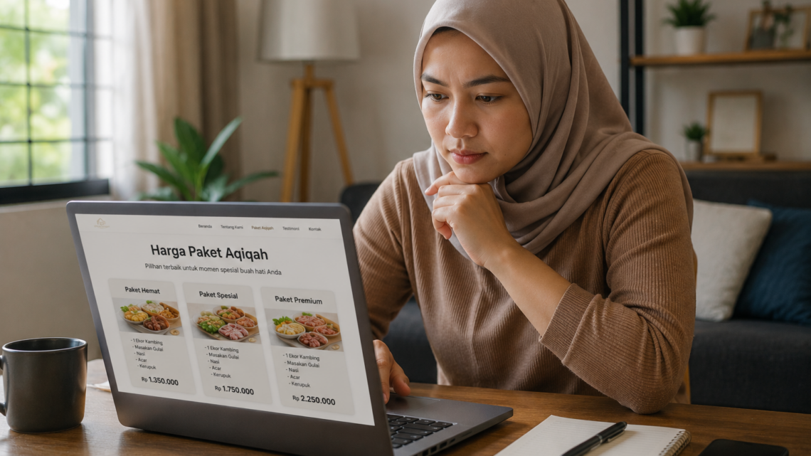 keluarga mencari promo murah paket aqiqah berkualitas
