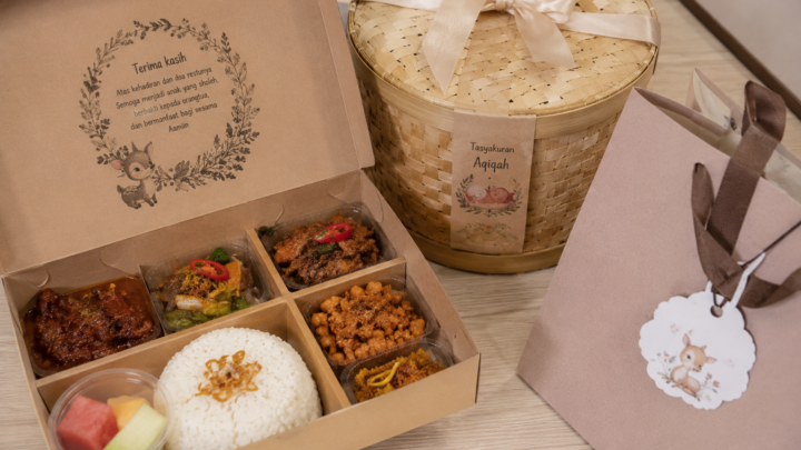 tren kemasan aqiqah 2026 bento aesthetic modern dan instagramable