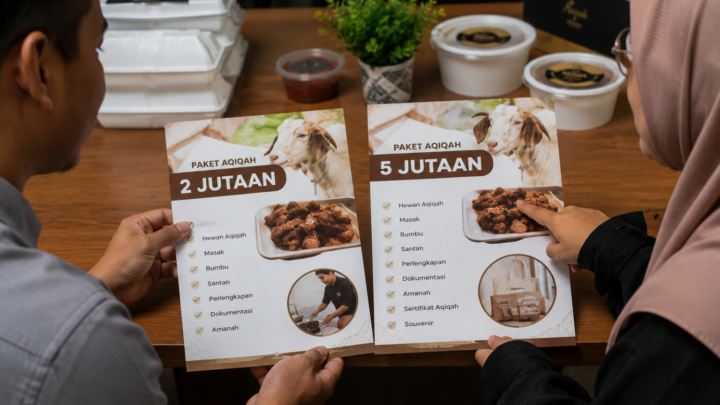 perbandingan perbedaan paket aqiqah berbagai kelas harga