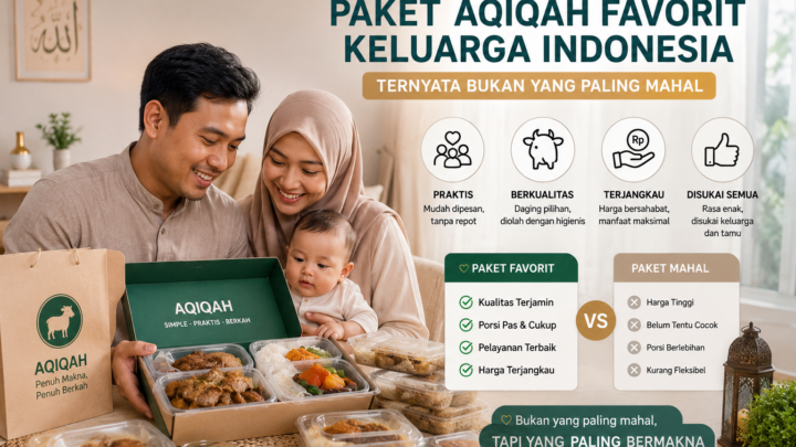 keluarga bijak memilih paket aqiqah favorit keluarga Indonesia