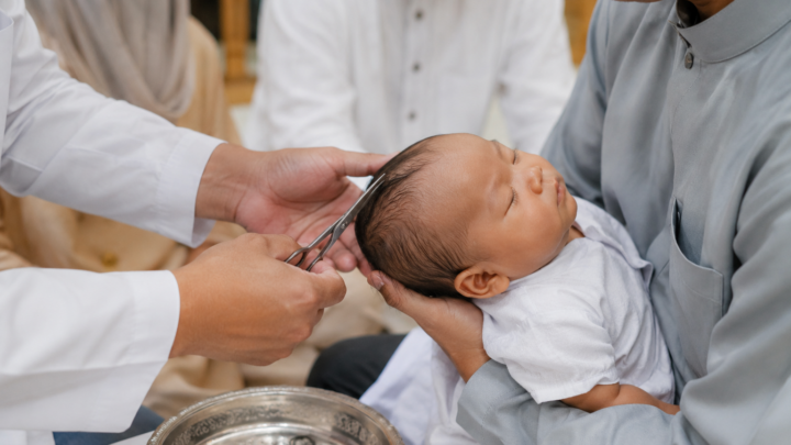 prosesi hukum mencukur rambut bayi aqiqah yang aman