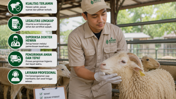 kambing sehat yang disediakan oleh jasa aqiqah profesional