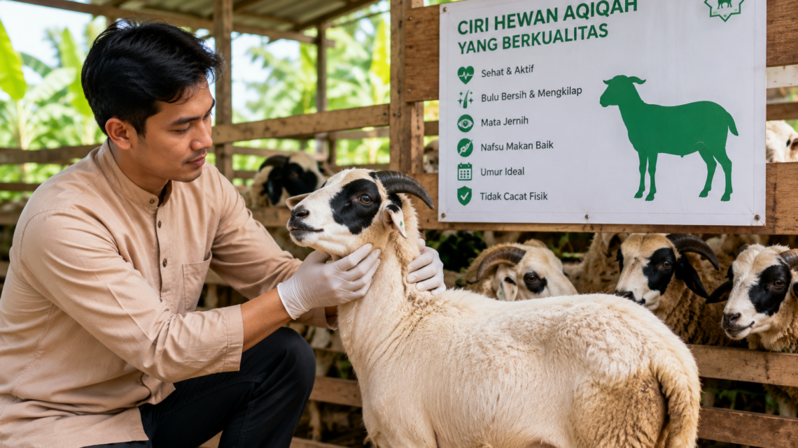 tips memilih hewan aqiqah yang sehat dan sesuai syariat