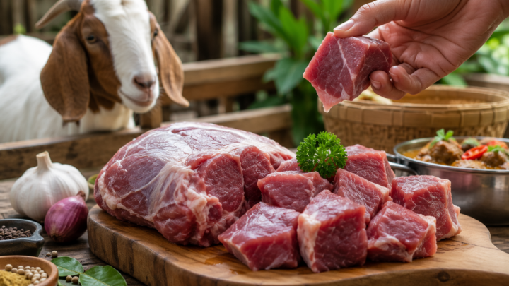 perbandingan daging kambing betina untuk aqiqah dan jantan