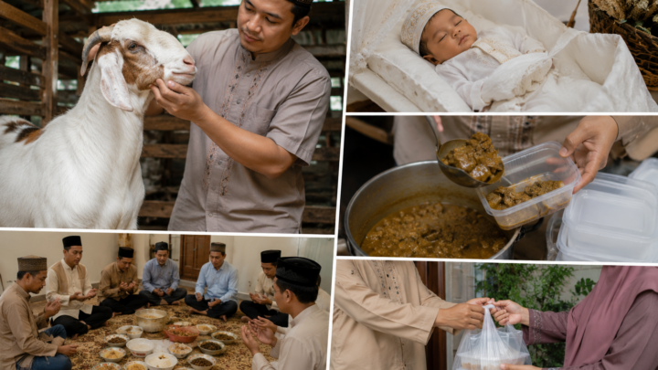 proses penyembelihan hewan dalam panduan persiapan aqiqah