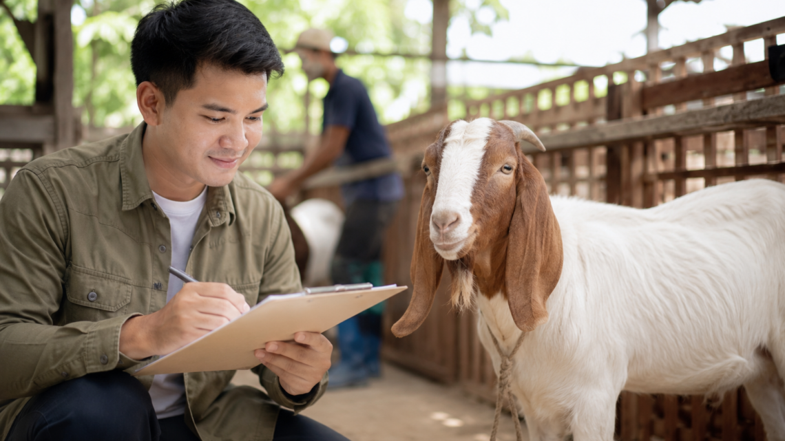 Harga Paket Aqiqah Kambing PE 2026 dengan kambing Peranakan Etawa sehat dan paket hidangan aqiqah lengkap.