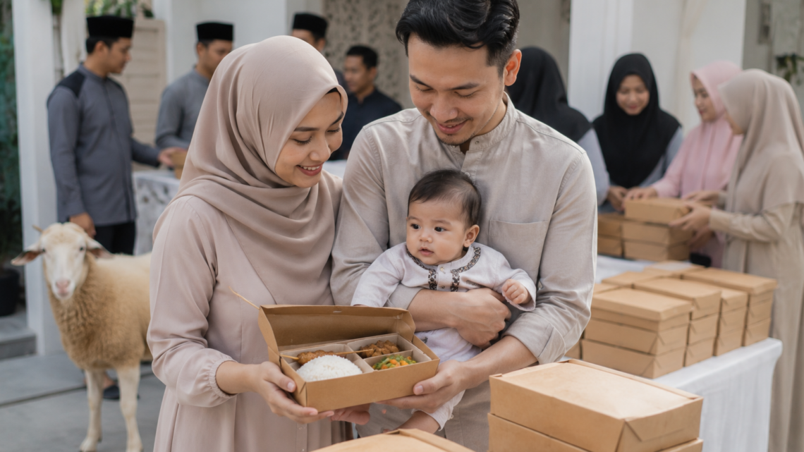 Biaya Aqiqah Anak Laki-Laki 2026 paket aqiqah lengkap wilayah Jabodetabek dengan dua ekor kambing.