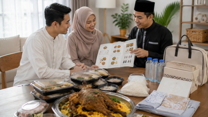 paket aqiqah lengkap dengan kambing dan hidangan siap saji