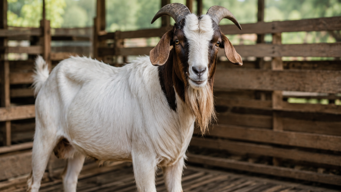 Kambing jantan sehat yang memenuhi syarat aqiqah menurut syariat Islam