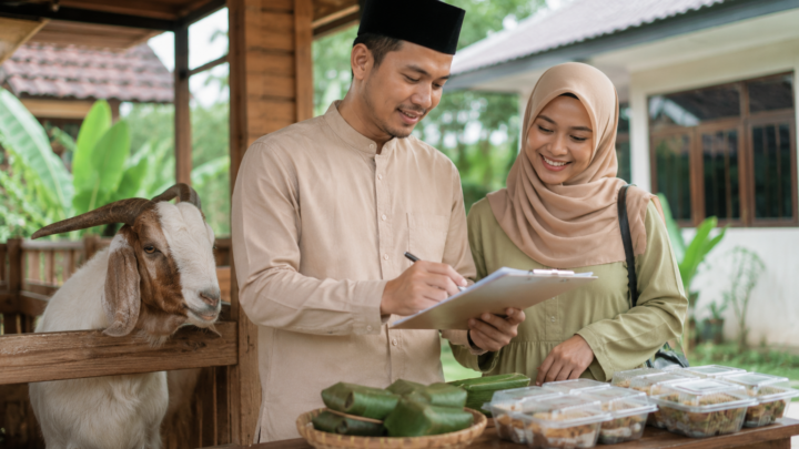 Harga Paket Aqiqah Tangerang dengan menu nasi box, olahan kambing, dan layanan aqiqah profesional