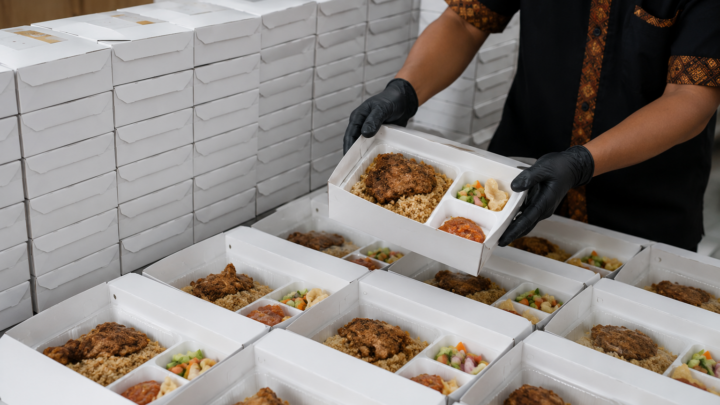 Harga Paket Aqiqah 90 Box dengan menu lengkap dan kemasan premium