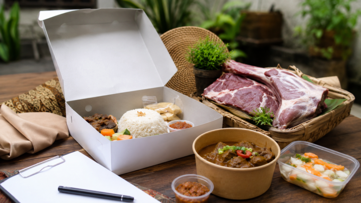 Paket Aqiqah Terlengkap dengan nasi box dan menu olahan kambing