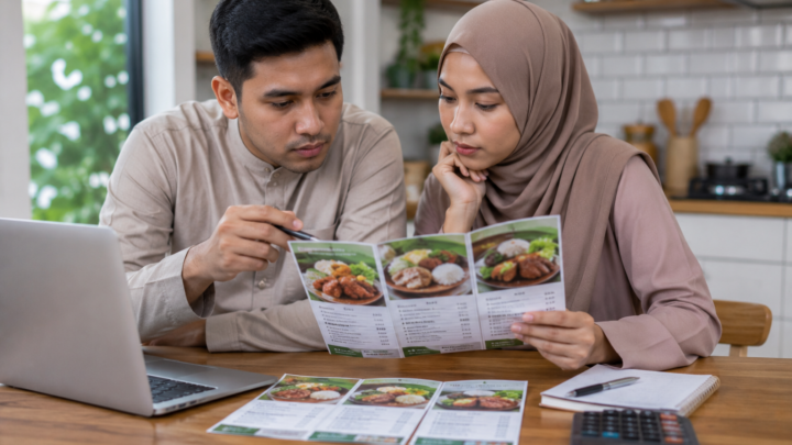 Cara Membandingkan Isi Paket Aqiqah dengan melihat pilihan menu, jumlah porsi, kualitas kambing, dan layanan penyedia aqiqah sebelum melakukan pemesanan.