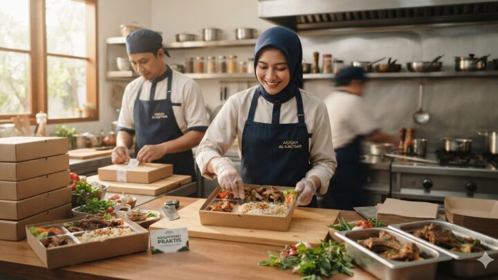 Jasa Aqiqah Profesional menyiapkan paket aqiqah lengkap dengan proses pengolahan dan pengemasan yang higienis.