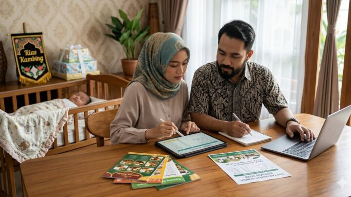 Perencanaan Budget Aqiqah 2026 bersama keluarga.