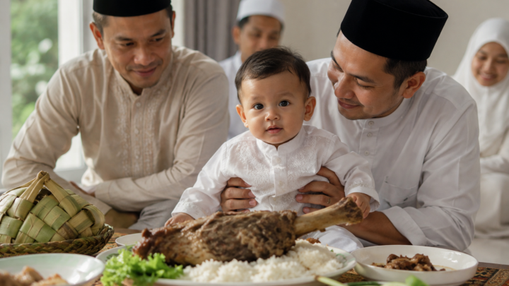 Paket aqiqah anak laki-laki 2026 dengan dua kambing dan pilihan menu hemat hingga premium