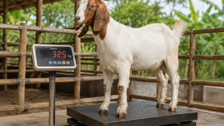 Kambing Aqiqah 2026 berdasarkan bobot dan kualitas hewan