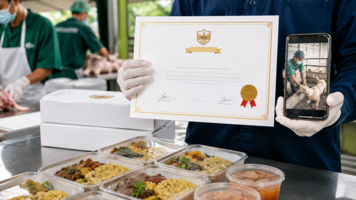 Paket Aqiqah Lengkap menyediakan layanan penyembelihan sesuai syariat, sertifikat aqiqah, dokumentasi, dan menu siap saji untuk memudahkan keluarga.