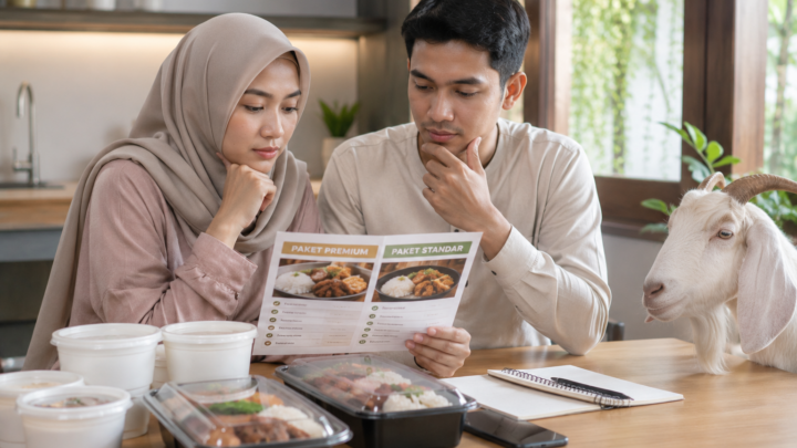 Paket Aqiqah Premium menawarkan layanan lengkap mulai dari kambing berkualitas, pengolahan higienis, hingga dokumentasi penyembelihan.