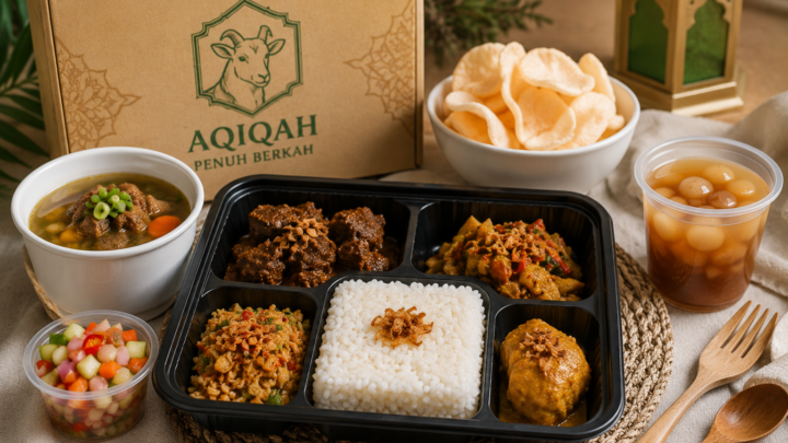 Paket Aqiqah 2026 menghadirkan berbagai pilihan menu Nusantara dengan cita rasa khas, proses pengolahan higienis, dan penyajian yang praktis.