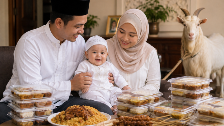 Biaya Aqiqah Anak Laki-Laki 2026 dengan pilihan paket ekonomis hingga premium